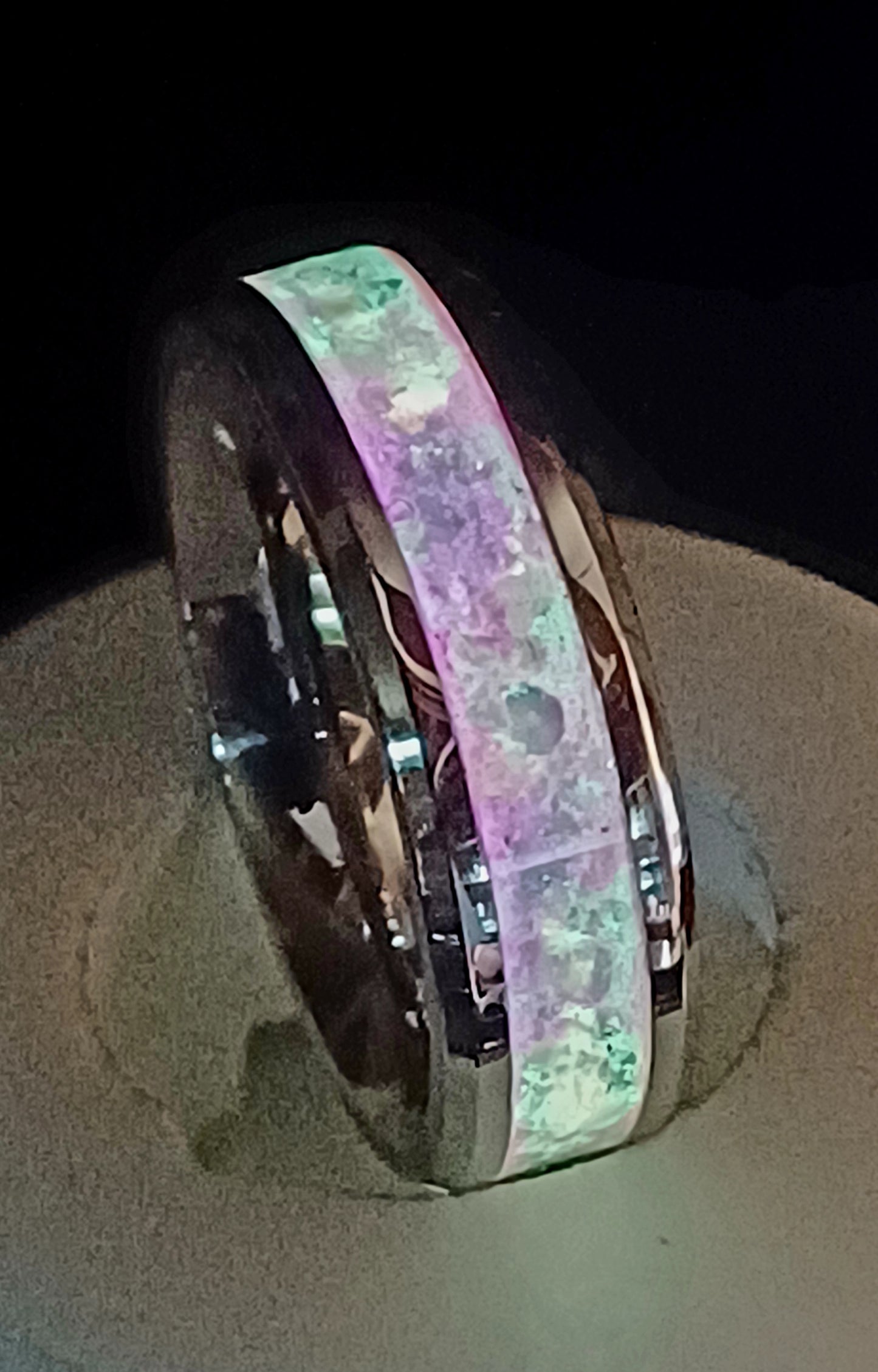 Pink with Mother of Pearl